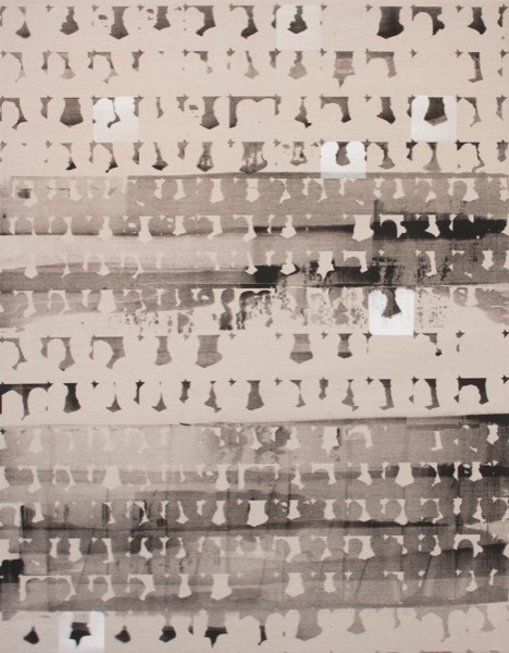 07-Composite-100x180cm-sérigraphie sur toile en lin brut